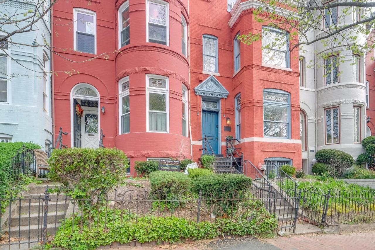 Historic Georgetown Townhome Walkable Location! Washington Eksteriør billede